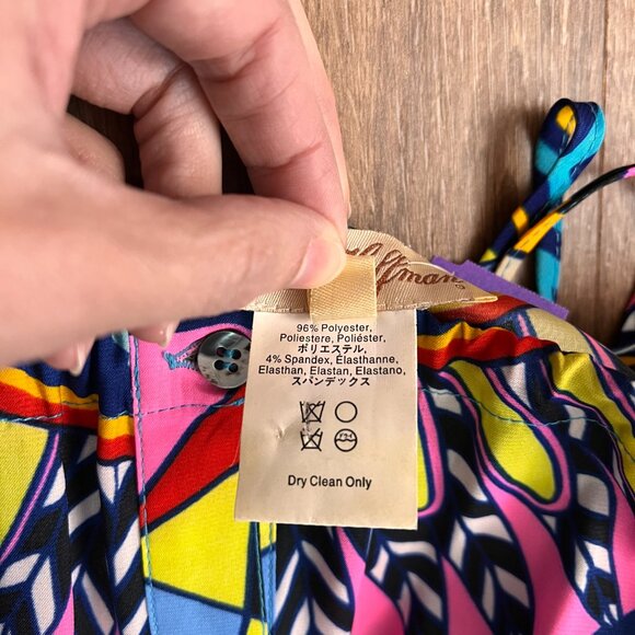 Mara Hoffman Mufasa Bold Print Mod Midi Sun Dress XS - Picture 9 of 13